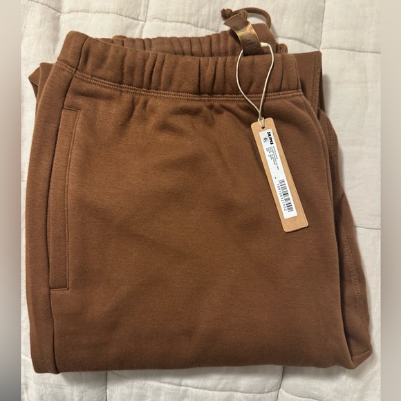 Skims Cotton Fleece Straight Leg - Picture 2 of 3